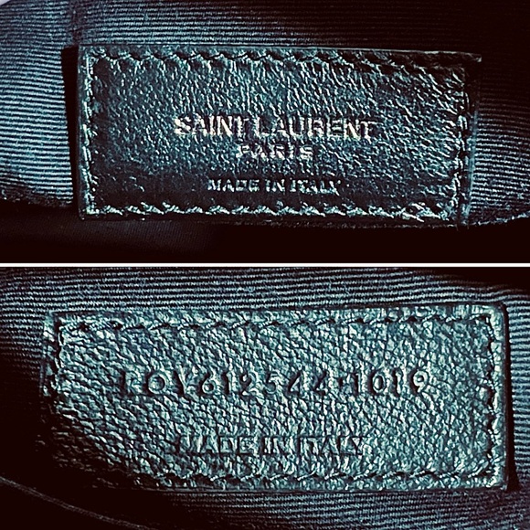 Saint Laurent Lou Matelassé Calfskin Chevron Leather Medium Camera Bag - Picture 14 of 15